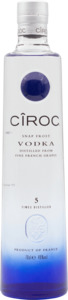 Vodka: CÎROC Vodka