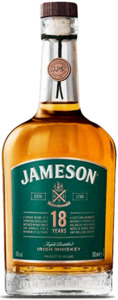 Jameson 18 Year Old Irish Whiskey