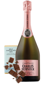 Charles Heidsieck Rosé Reserve Champagne Gift Box
