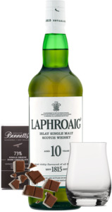 Laphroaig 10 Year Old Single Malt Whisky Gift Box