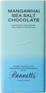 Bennetts Mangawhai Sea Salt & Dark Chocolate Bar