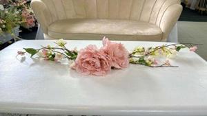 Products: Peony and Cherry Blossom Centrepiece Flowers