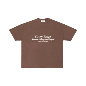 Tees: Premium Heavyweight Tee – Brown