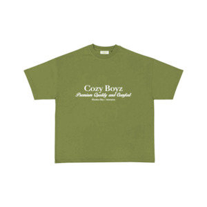 Tees: Premium Heavyweight Tee - Olive
