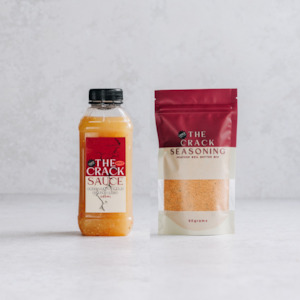 Frontpage: Crack Pack (1 Spicy Sauce & 1 Crack Seasoning)