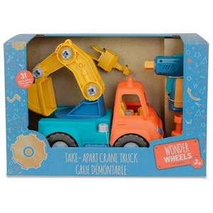 Wonder Wheels Take Apart Crane
