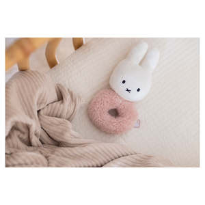 Rattles: Miffy Fluffy Ring Rattle Pink