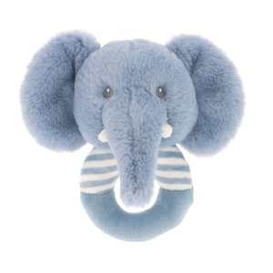 Keeleco Baby Ezra Elephant Ring Rattle