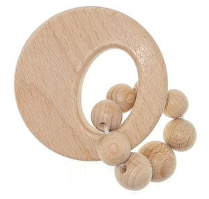 Rattles: Hess Circle Rattle Natural
