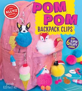 Craft Hobby Books: Klutz Pom Pom Backpack Clips