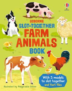 Slot Together Farm Animals Book