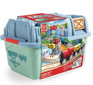 Hape Railway Bucket Harbor Set