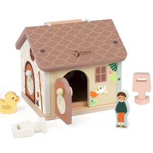 Baby Toddler: CW Wooden Locking House