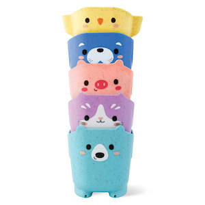 Bath Toys: TT Pour & Play Animal Cups