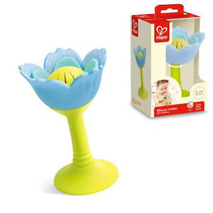 Hape Flower Teether Blue
