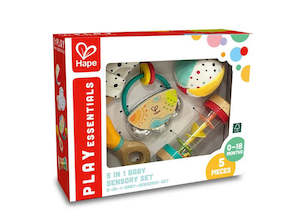 Hape 5 in 1 Baby Sensory Set