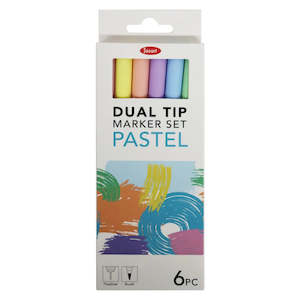 Art Craft: Jasart Dual Nib Fineliner Pastel