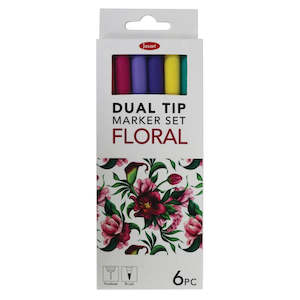 Jasart Dual Nib Fineliner Floral