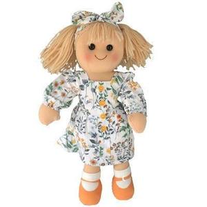 Rag Dolls: Rag Doll Stella Floral Dress 35cm