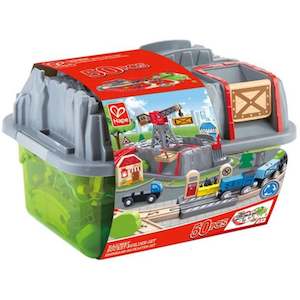 Hape Countryside Train Bucket Set