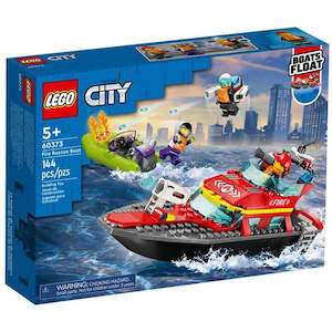 Lego City Fire Rescue Boat 60373