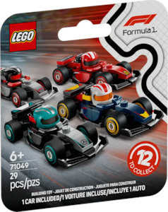 Lego Mini Figures: Lego Mini F1 Collectible Race Cars 71049