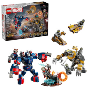 Lego Super Heroes: Lego SH Avengers Endgame Thor vs Chitauri 76322