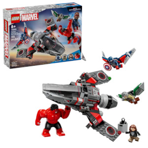 Lego SH Captain America vs Red Hulk 76292