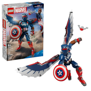 Lego Super Heroes: Lego SH New Captain America Figure 76296