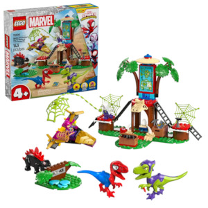 Lego SH Spidey and Gobbys Raptor Battle 11200