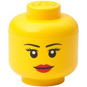 Lego Storage: Storage Head Mini Girl