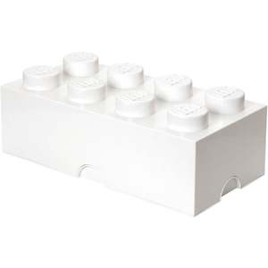 Lego Storage Brick 8 White