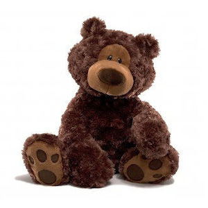 Philbin Dark Brown Bear 33cm
