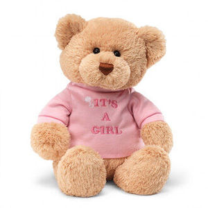 Bears: Gund 'It's a Girl' Pink Bear 30cm