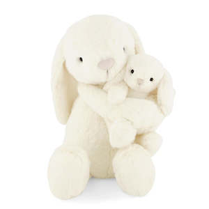 Rabbits: SB Frankie the Hugging Bunny Marshmallow 30cm