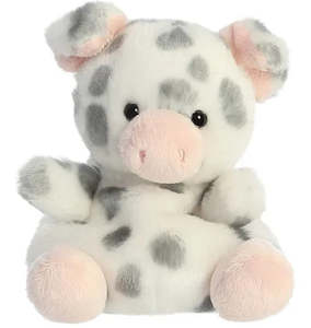General Animals: Palm Pals Piggies Spotted Pig 12cm