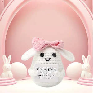 Crochet Emotional Support Bunny