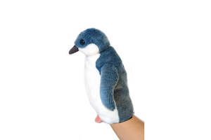 Puppets: Blue Penguin Puppet with Sound