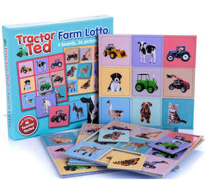 Under 5 Games: Tractor Ted Farm Lotto