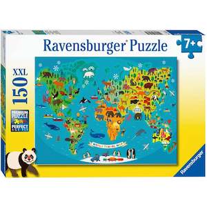 RB Animal World Map150pc