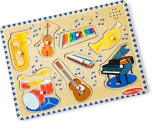 MD Musical Instruments Puzzle 8pc