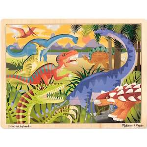 Wooden Puzzles: MD Dinosaurs 24pc