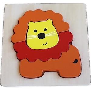 Wooden Puzzles: Discoveroo Puzzle Lion