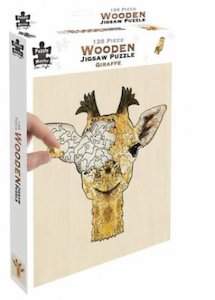 Wooden Jigsaw Giraffe 128pc