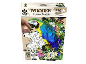 Wooden Jigsaw Macaw 130pc