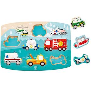 Hape Emergency Peg Puzzle