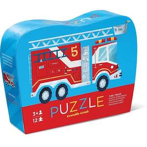 CC Mini Puzzle 12pc Fire Truck