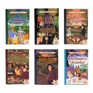 Puzzles 9 12 Years: Jane Eyre Mini Jigsaw Library