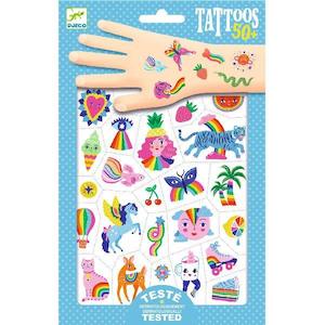 Djeco: Djeco Tattoos Rainbow