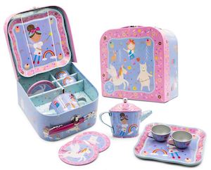 FR Rainbow Fairy 7 pc Tea Set
